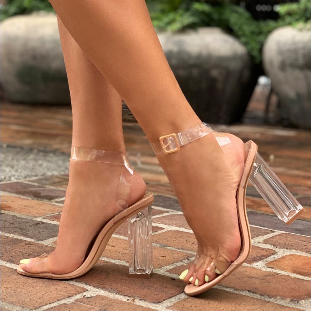 “The Glass Slipper” Fashionnova Heels